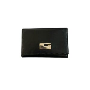 Gucci Black Leather Key/Card Holder - EUC